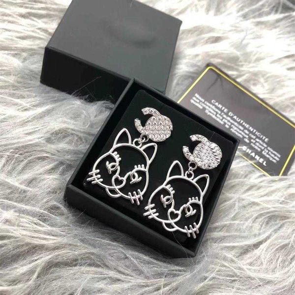 

the new designer 2021 ms stud earrings highend brands703, Silver