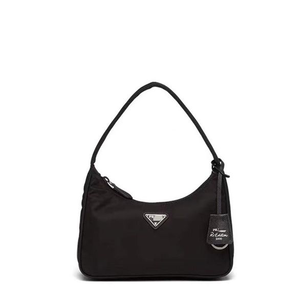 

women's pra re-edition 2000 tote nylon leather underarm bag luxury designer shoulder waist bags