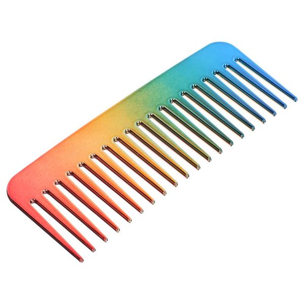 

hair brushes 1pc creative salon comb barbershop chic hairdressing smooth, Silver