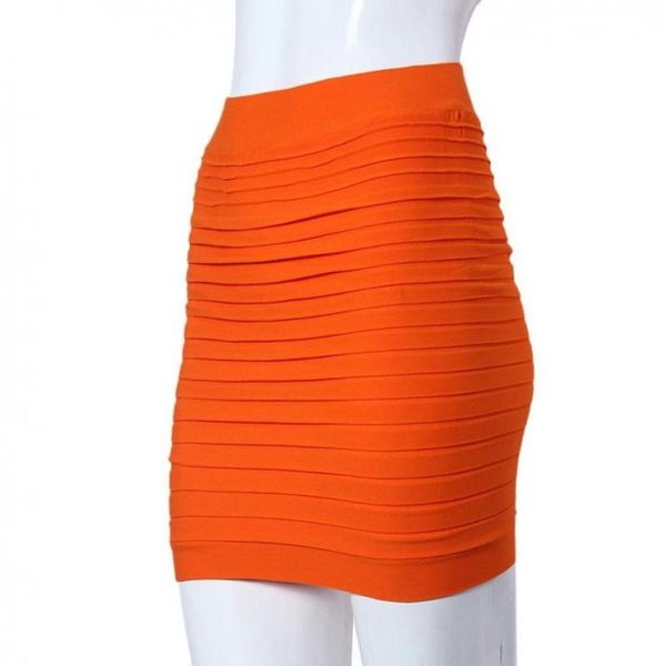 

skirts high package short elastic hip womens pleated skirt mooistar #l030 waist, Black