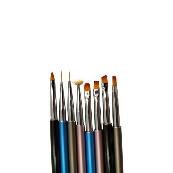 

nail art kits 4pcs brush set 8 specifications multifunctional painting crystal pen potherapy