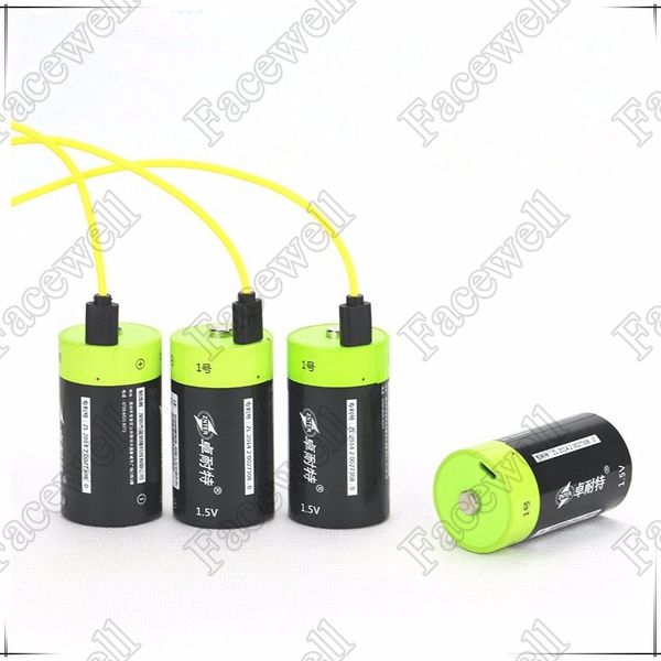 Marca 2pcs 4000mAh 1.5V USB bateria descarregável USB bateria com cabo para gás fogão a gás aquecedor elétrico brinquedo controle remoto