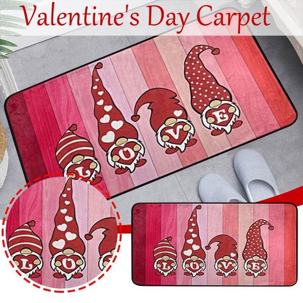 

carpets valentine's day welcome doormats home decor carpet living room kitchen decoration faceless doll mat