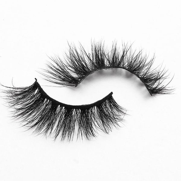 

false eyelashes 1 pair natural mink lashes 3d 100% cruelty handmade reusable lash