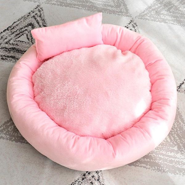 

small medium dog cat sleep bed house winter warm pet cushion kennel with pillow sleeping bag puppy beds & furniture