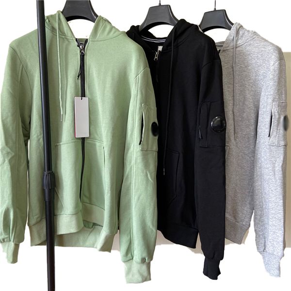 

fashion cardigan oversized casual hoodie long sleeves men's zipper hoodies, Black