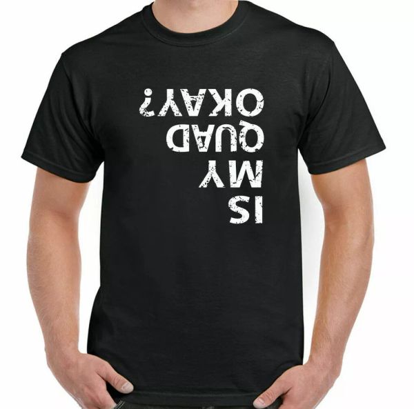 

quad bike t-shirt mens funny cycling quadbike over-roading birthday, White;black