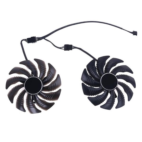 

1/2pcs 88mm t129215su 4pin cooler fan for gigabyte geforce gtx1060 1650 1070 gtx 1050ti 960 rx570 rx470 graphics card fans & coolings
