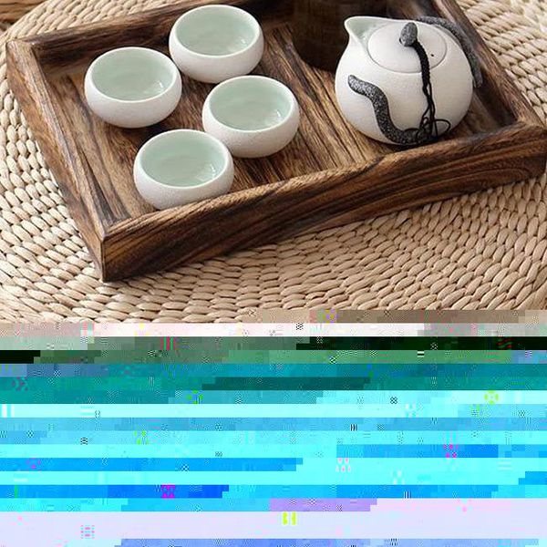 

cushion/decorative pillow tatami floor sitting cushion,round padded room straw mat for outdoor indoor seat(11.8inch x 4.2inch)