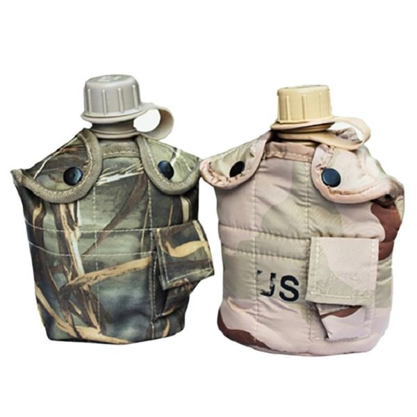 

water bottle polymer kettle outdoor climbing high capacity insulation with aluminum lunch box cover camping supplies