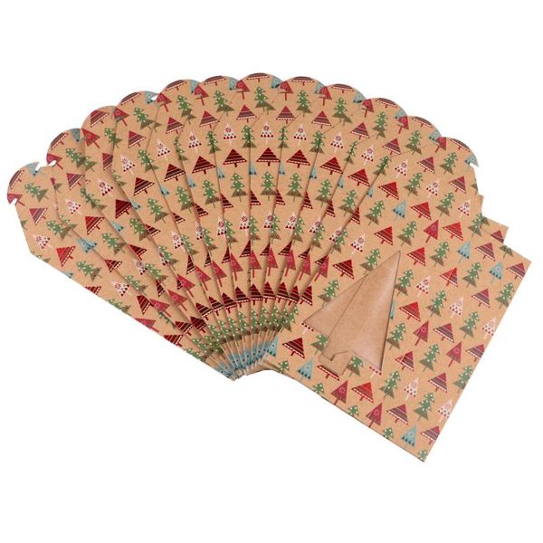 

gift wrap 24pcs candy bag christmas biscuit bags wrapping packaging