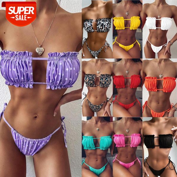 

bathing suits pleated hollow bikini #cp8r, White;black