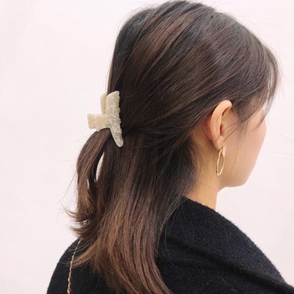 

hair accessories small size acetate crabs clip leopard grain clamps for women fashion 2021