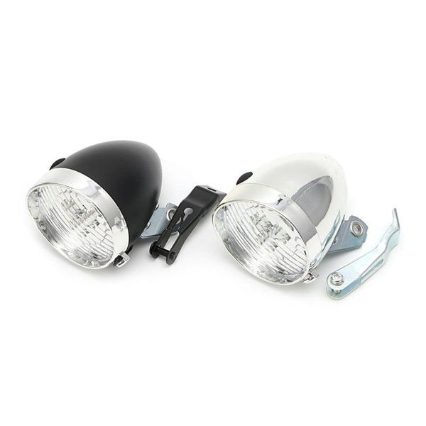 

bicycle light vintage 3led front lamp cycling safety headlight waterproof mtb fixed gear lights retro bike supplies