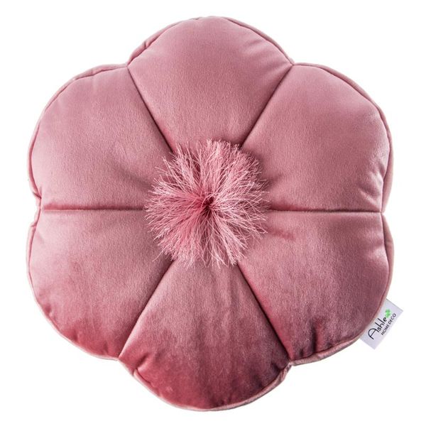 

cushion/decorative pillow nordic flower thickened velvet fringed cushion children lovely office sofa back cute