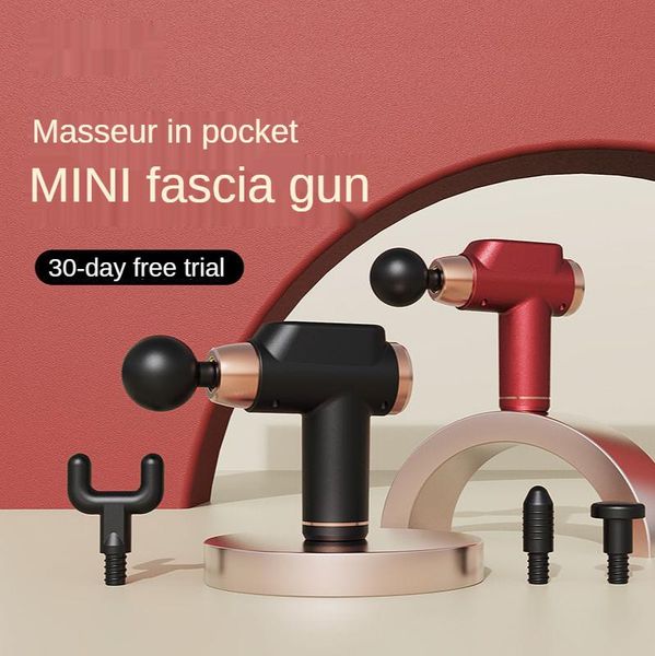 

full body massager muscle massage gun fascia neck vibration fitness equipmen with bag
