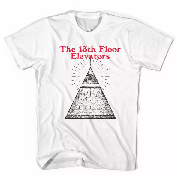 

the 13th floor elevators t shirt psychedelic all sizes colors, White;black