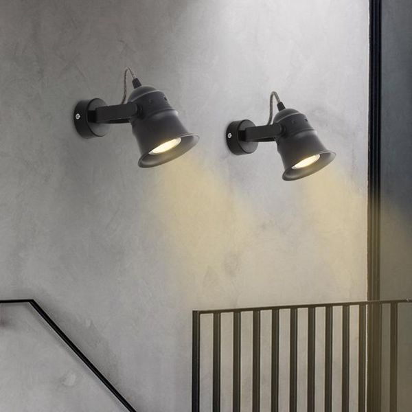 

retro vinatage wall lamp e27 loft lights led bulb ceiling dual purpose aluminum bedroom restaurant for home