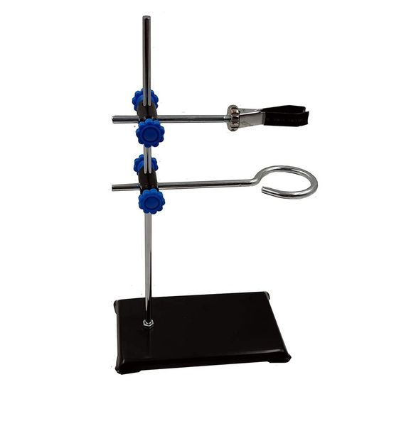 

lab supplies set portable 30cm retort stand iron with clamp