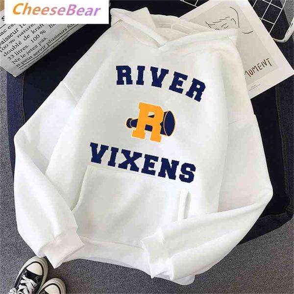 

hoodieshoodies women clothes winter 2021 river vixens riverdale sweatshirt southside serpent jumper tracksuit dropship, Black