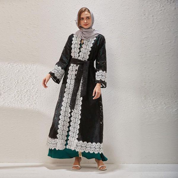 

ethnic clothing eid mubarak abaya dubai turkey islam robe longue kimono femme musulmane abayas for women kaftan muslim dress caftan marocain, Red