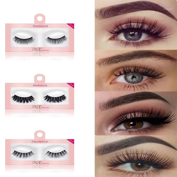 

pair 8 style eyelash 3d stage eyelashes thick fake lashes luxury handmade volume extension reusable tool1