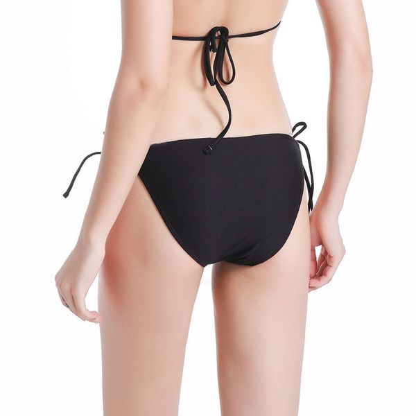 

briefs 2021 new black bandage women's bikini swimsuits, White;black