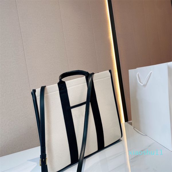 

2021 latest style celebrity catwalk shouder bags canvas shopping bag designers womens handbags purses classic fashion simple ff56