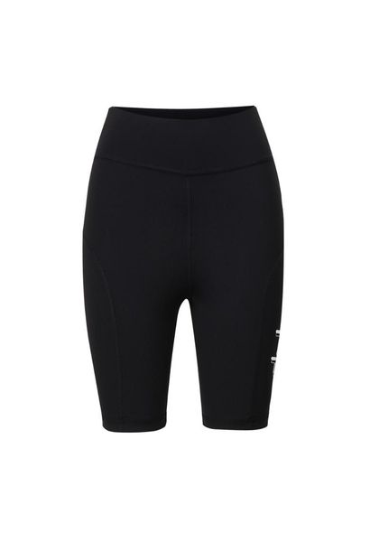 

women's shorts pure color elastic waist riding workout yoga, White;black