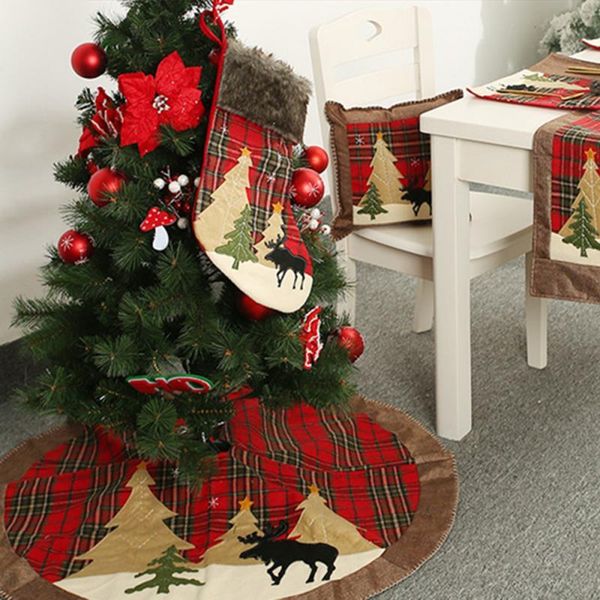

christmas decorations tree skirt decoration home party decor year 2022 supplies ornaments