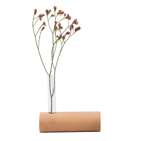 

vases creative office deskdecorations ornaments simple flower bottle green plant water
