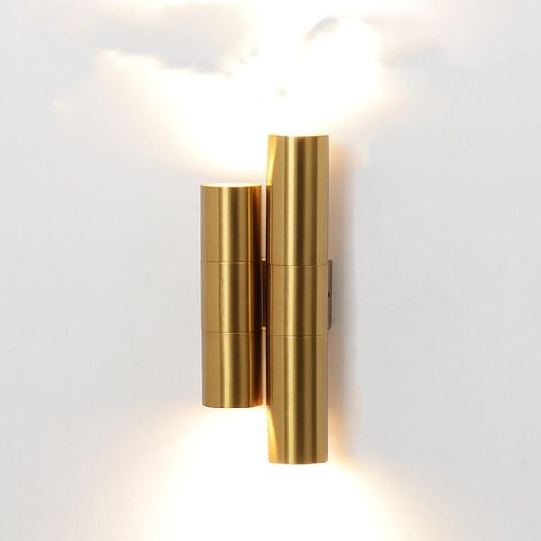

wall lamp artpad minimalist stylish lamps indoor modern for corridor aisle bedroom bedside led black/white/gold light 6w
