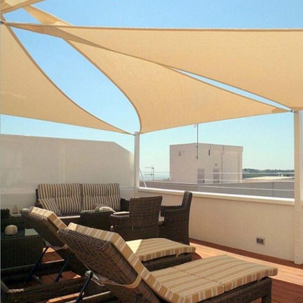 

shade sun protection four-corner cloth garden swimming pool uv outdoor waterproof awning sunshade sail for beach