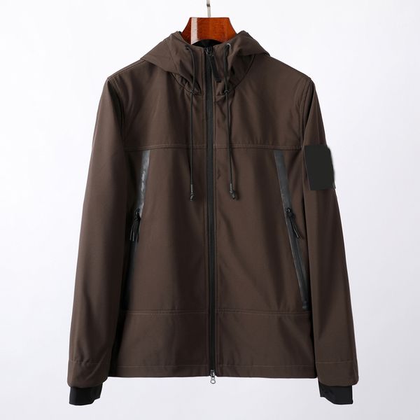 

cptoney astone is lan d men's jackets designer hooded joint upset, Black;brown