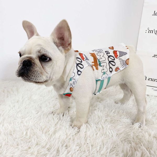 

summer thin dog clothing teddy bomei bull fat