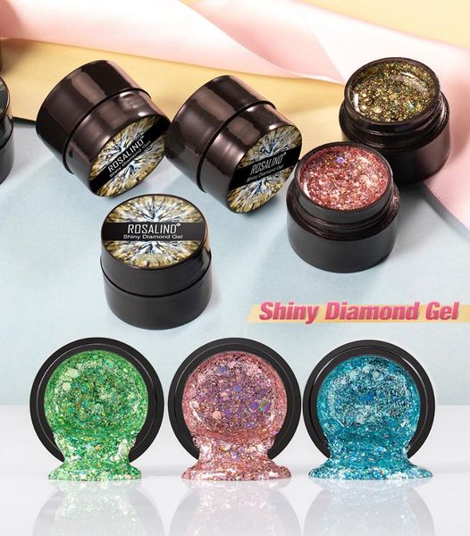 

nail art kits rosalind gel polish autumn winter color varnishes sequins soak off semi permanent uv led hybrid lacquers