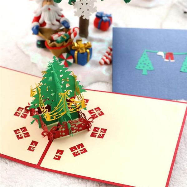 

greeting cards 1pcs 3d up envelope laser cut post card for birthday christmas day party wedding decoration