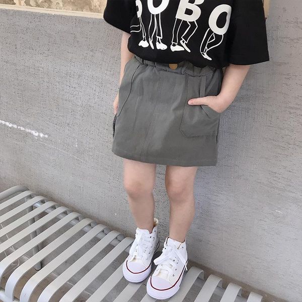

summer cute girls solid color skirts korean style casual 3 colors short skirt