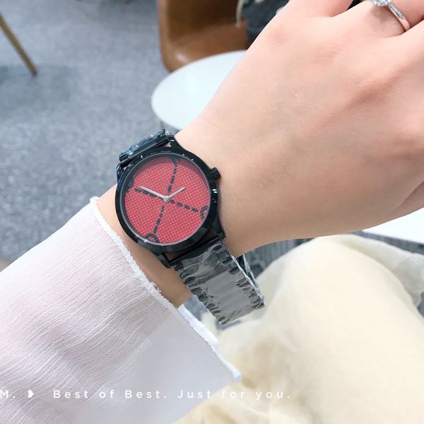 

watches wristwatches gril big letters style stainless steel band quartz wrist watch g88, Silver