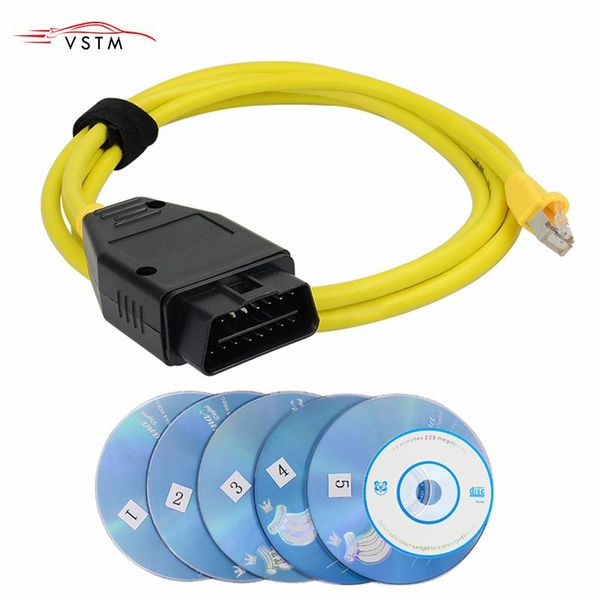 

for enet e-sys icom diagnose cable (ethernet to obd) interface coding f-series all data software electric connectors diagnostic tools
