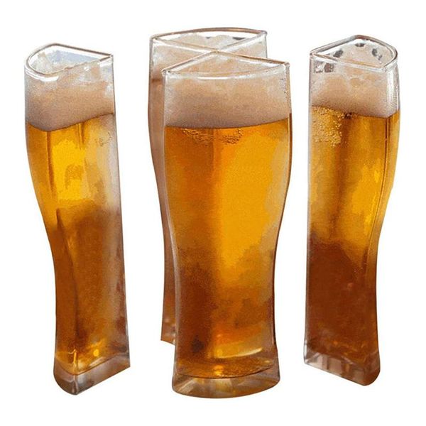 

mugs beer glasses super schooner separable 4 part large capacity thick clear wine mug cup for club bar