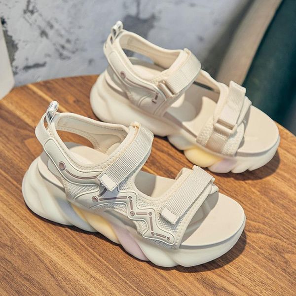 

dress shoes platform woman fashion women's sandals 2021 wedges for summer footwear ladies woman's slippers solid, Black