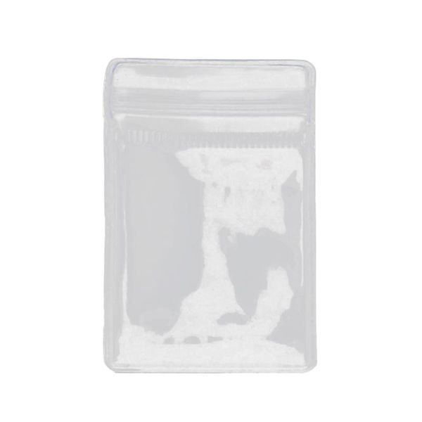 

jewelry pouches, bags transparent storage book anti oxidation organizer bag (100pcs zipper closure bags), Pink;blue