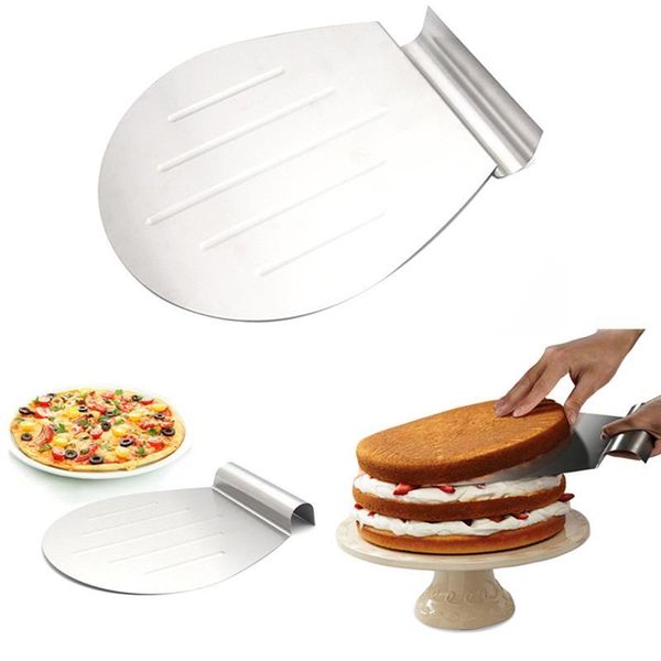 

baking & pastry tools pizza cake shovel spatulas stainless steel spatula pie transfer tool lifter round cookie