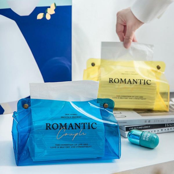 

tissue boxes & napkins pvc toilet paper case desk organizer table napkin holder home office storage car room accessories