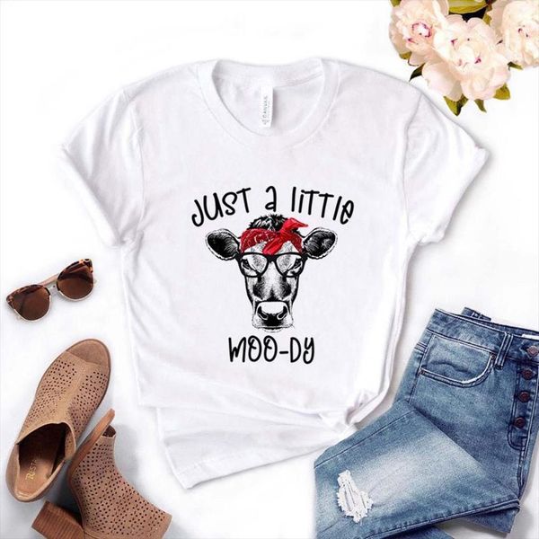 

and women just a little mens t shirt moody bandana cow print short sleeve o neck loose ladies causal tee, White;black