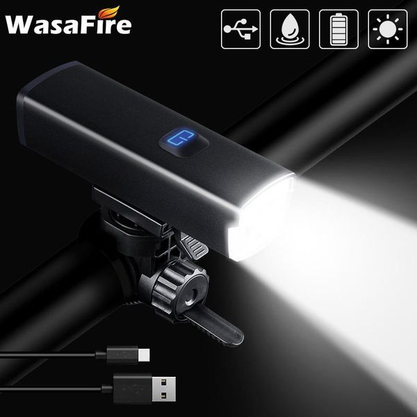 

bike lights wasafire super bright usb charging bicycle light 5 modes led waterproof zoom riding cycling lighting