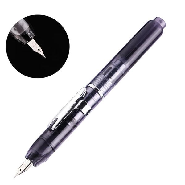 

fountain pens black lanbitou press-type pen plastic ef/f nib converter filler stationery office supplies writing ink gifts