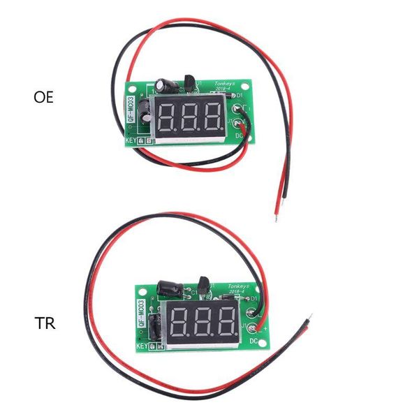 

counters f2tb dc 12v power-on counter module accumulator 3-bit red 0.36in digital tube display trigger