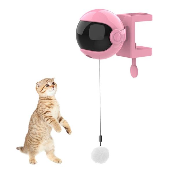 

cat toys electric toy automatic lifting ball spring rod puzzle smart teaser funny interactive balls pet